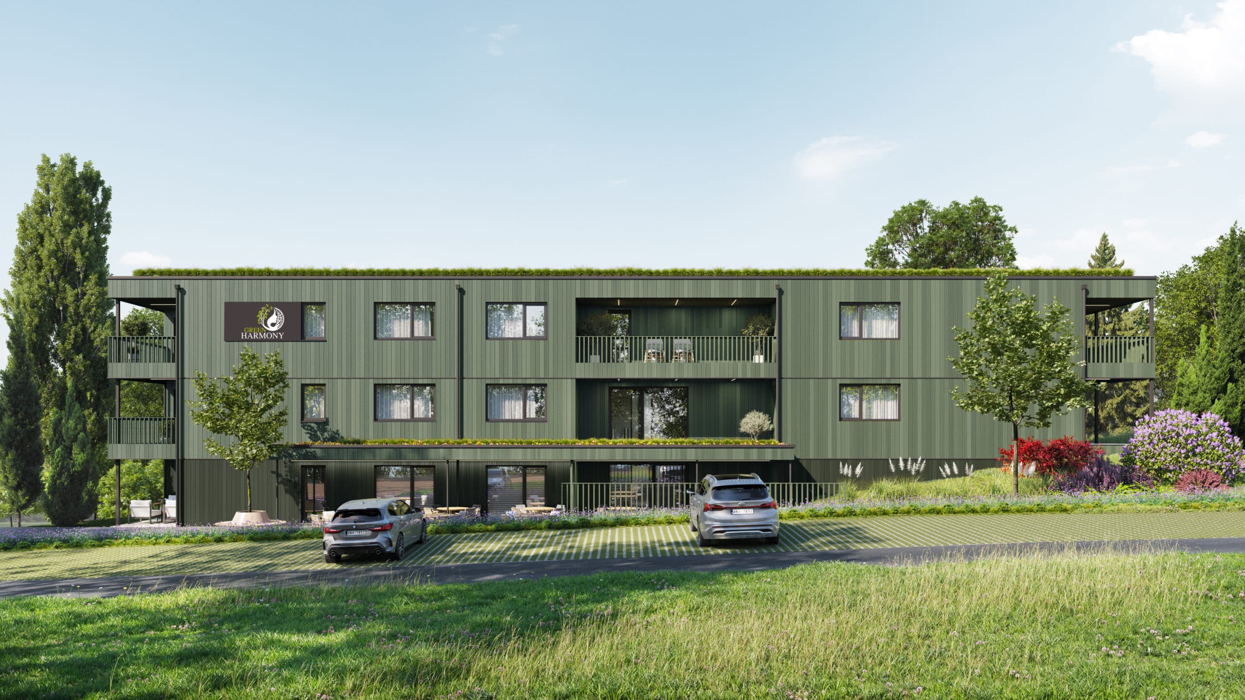 Green Harmony Aschach - Visualisierung